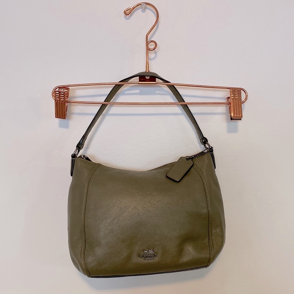 Olive Green Coach bag